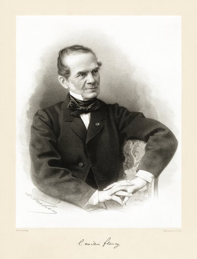 Alfred Auguste Cuvillier-Fleury, 1865-66 da Pierre Louis Pierson